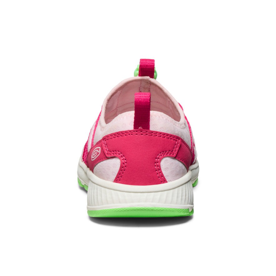 Motozoa Big Kids' Sneakers - Raspberry/Summer Green | Lightweight & Durable Shoes for Boys & Girls | Perfect for Running, School & Outdoor Play