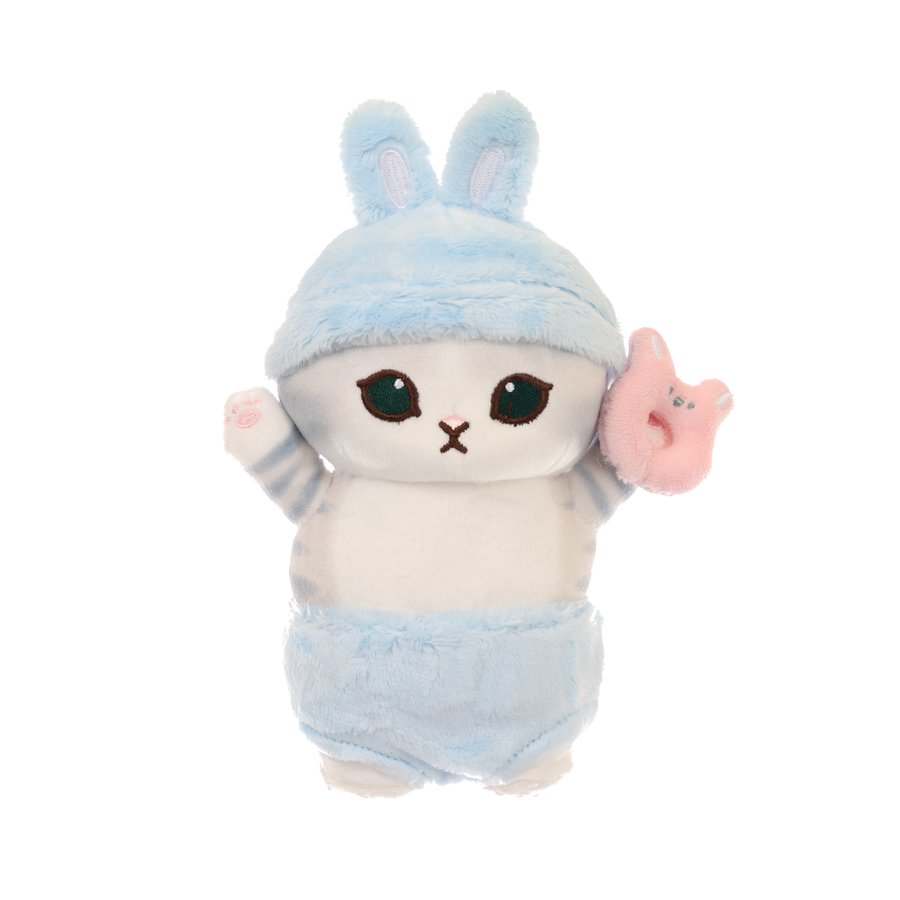 MOFUSAND 16.5cm Soft Plush Stuffed Animal Toy - Adorable Rabbit for Baby Gifts, Nursery Decor & Kids Cuddling Companion