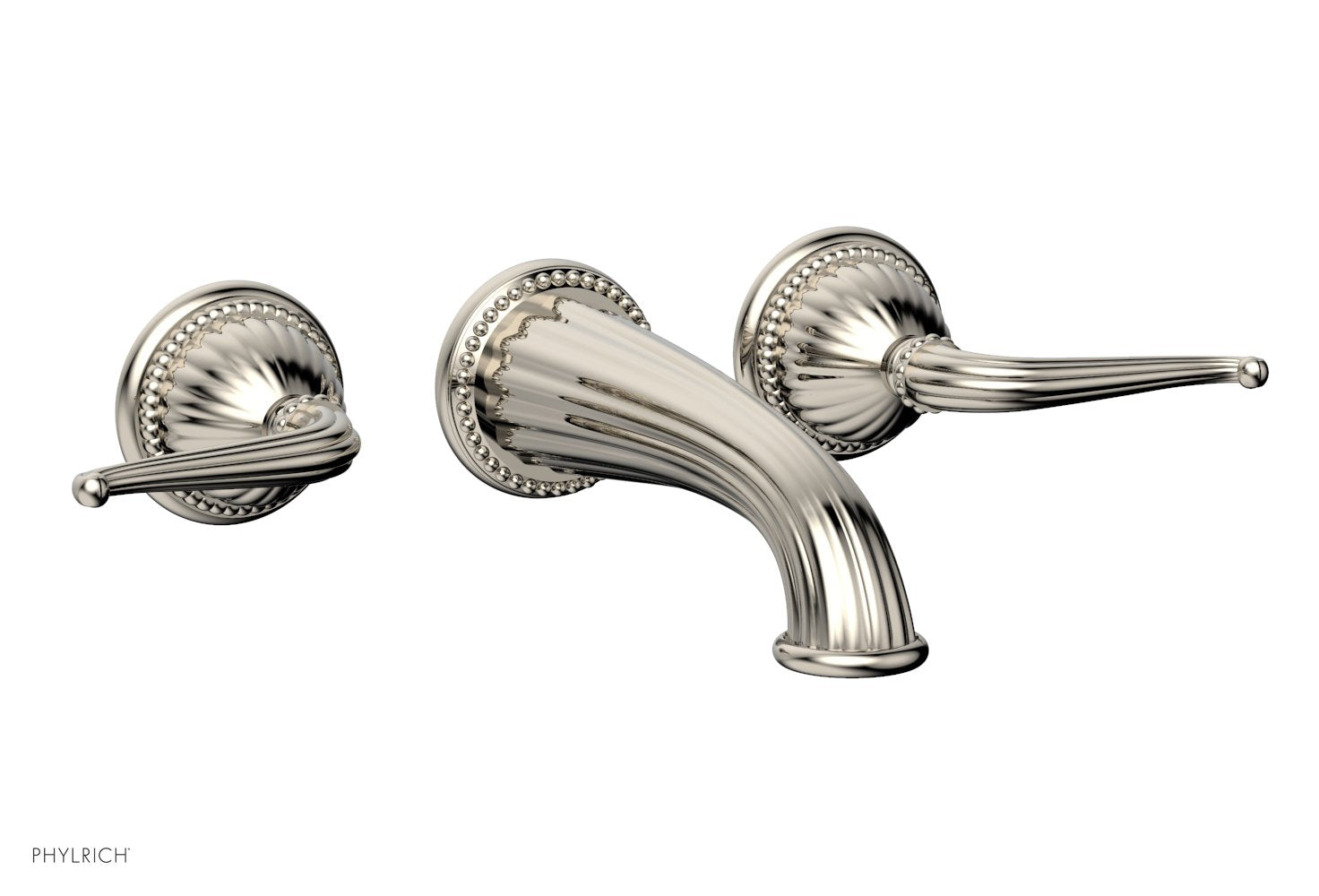 GEORGIAN & BARCELONA Wall Mounted Tub Faucet Set with Lever Handles K1141 - Perfect for Bathroom Renovation and Modern Home Decor