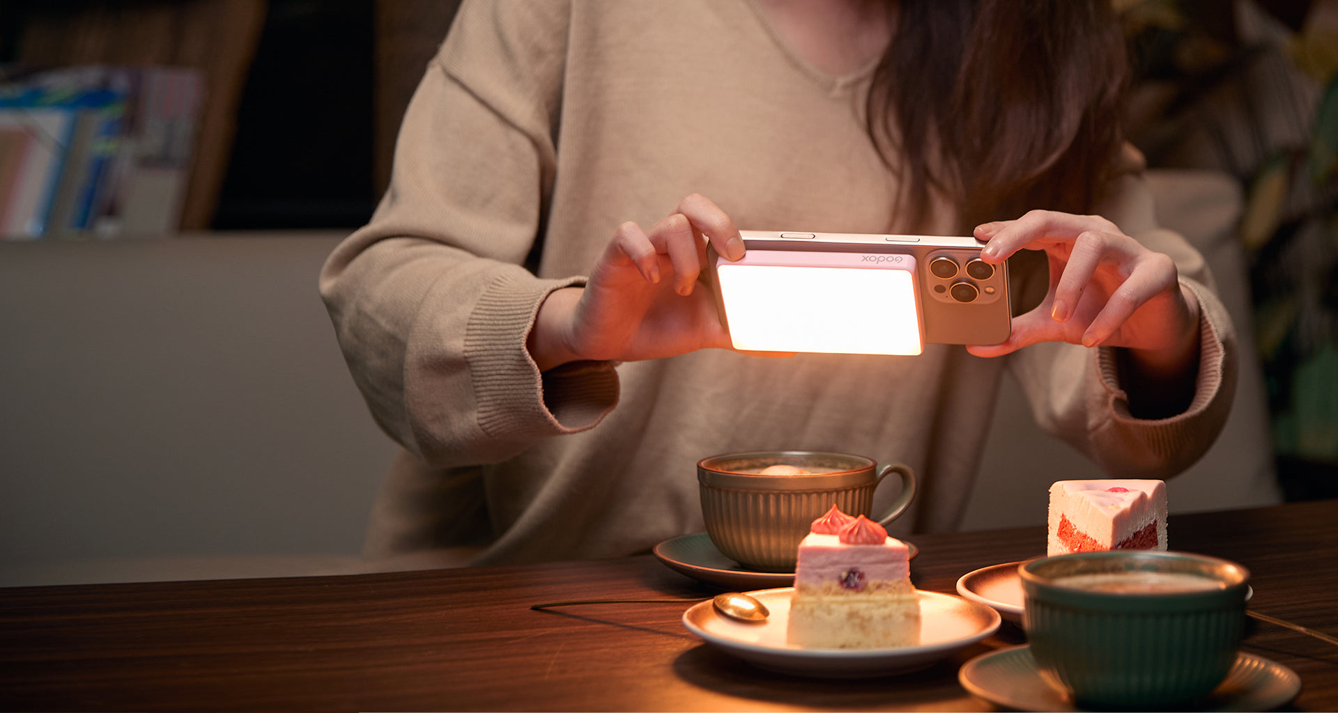 Godox MA5R RGB LED Light with Built-in Power Bank - Portable Lighting for Photography, Videography, and Outdoor Adventures