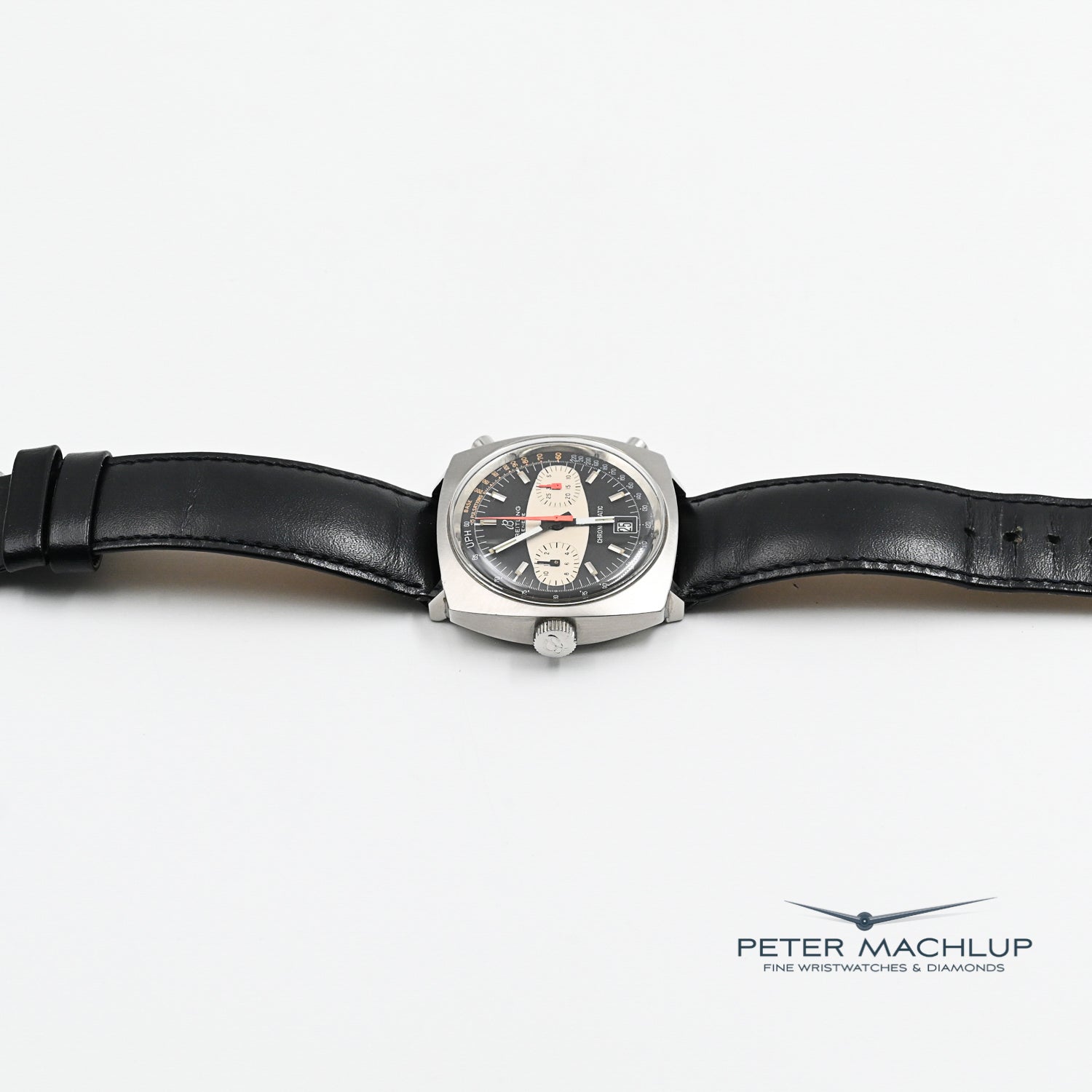 Vintage Breitling Chrono Matic 1969 Men's Automatic Watch - Luxury Retro Chronograph for Collectors & Special Occasions