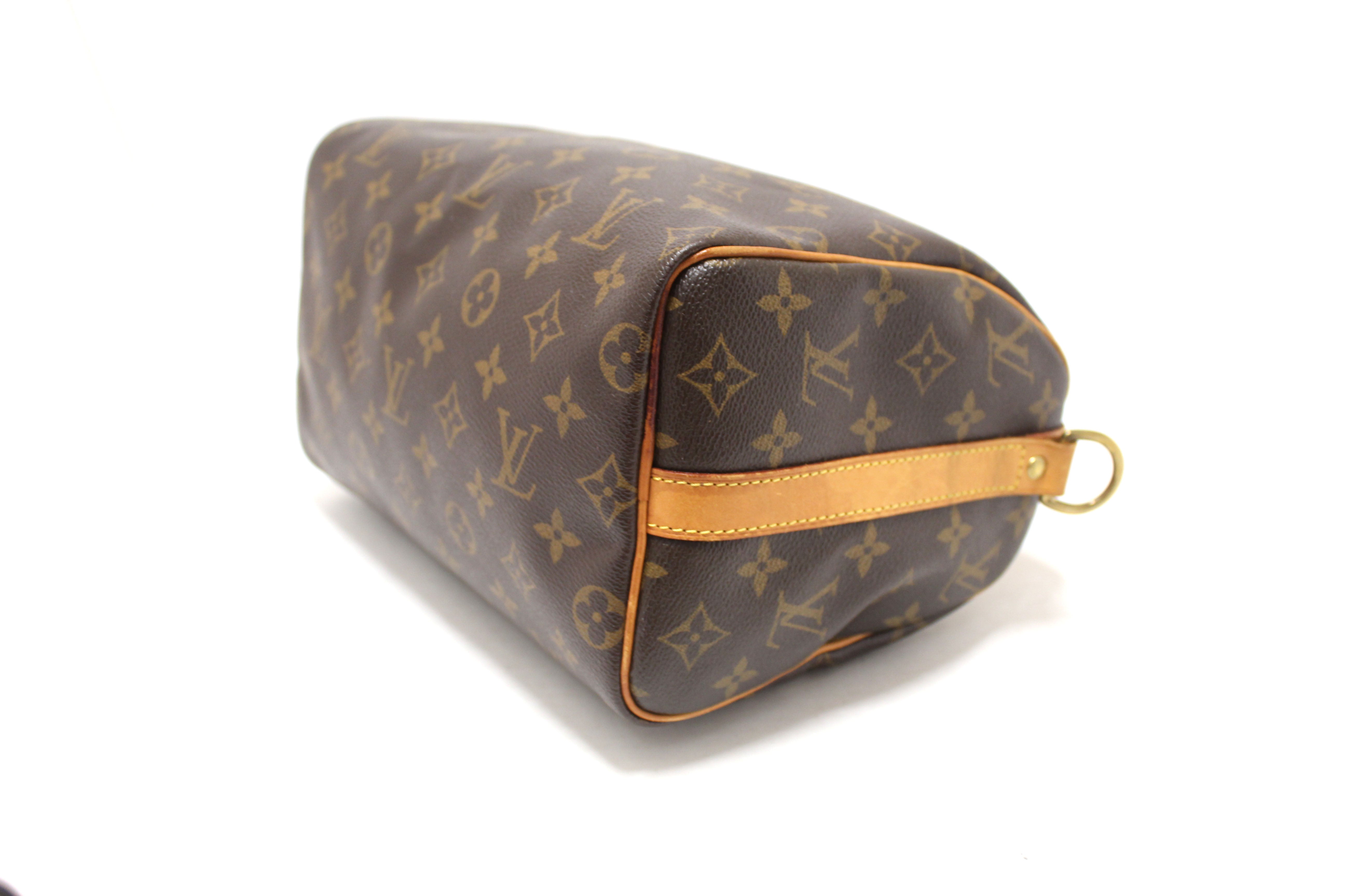 Authentic Louis Vuitton Speedy 25 Bandouliere Handbag - Monogram Canvas Crossbody Bag for Women | Perfect for Work, Travel & Everyday Luxury Accessory