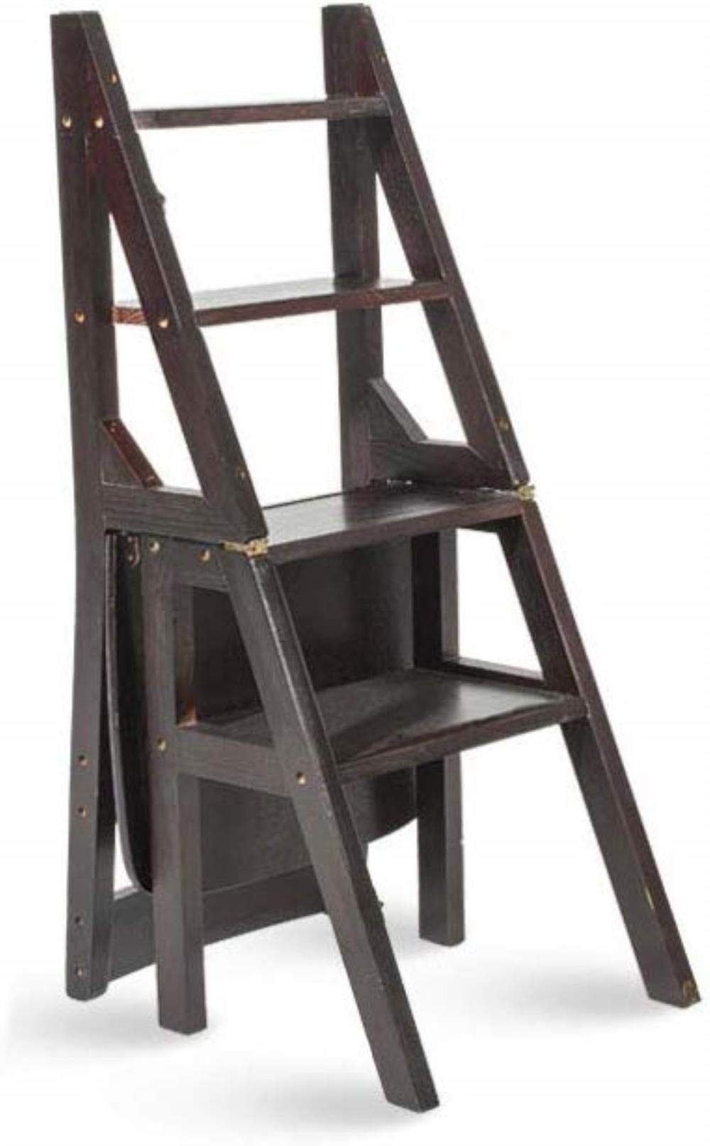 Foldable Step Stool for Indoor Use - Multi-Purpose Climbing Stool, Ladder Chair, Storage Shelf & Flower Stand - Perfect for Home, Kitchen, Bathroom, and Gardening