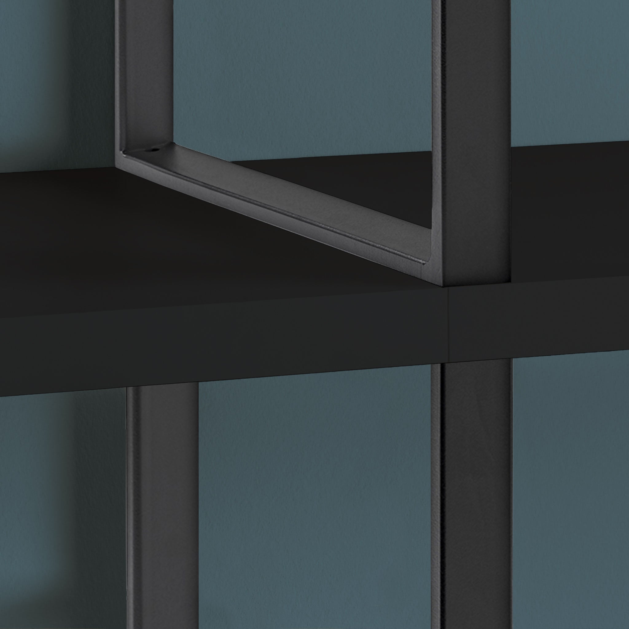 MAXX Modern 1x2 Shelving Unit - Stylish Storage Solution for Living Room, Bedroom & Office - Space-Saving Bookshelf & Display Rack
