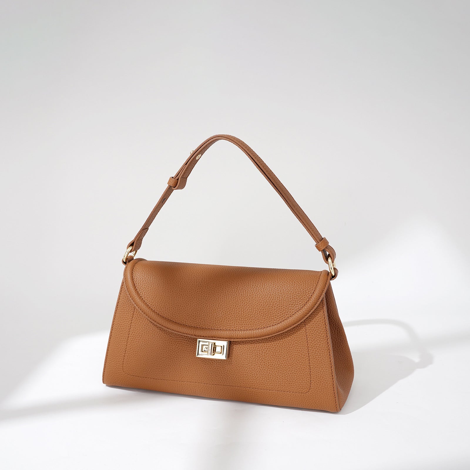 Genuine Leather Crossbody Bag for Women - Stylish Underarm Shoulder Purse for Everyday Use, Travel & Shopping