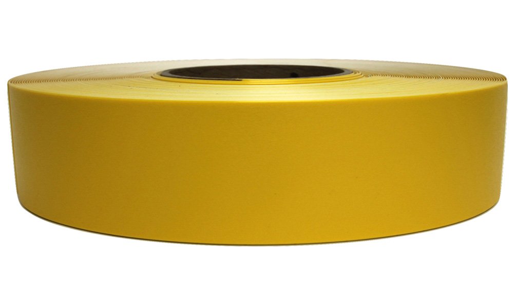DuraStripe Supreme V Yellow Industrial Floor Marking Tape - 3 Inch x 100 Foot Roll, High Visibility Safety Tape for Warehouses, Factories, and Work Zones