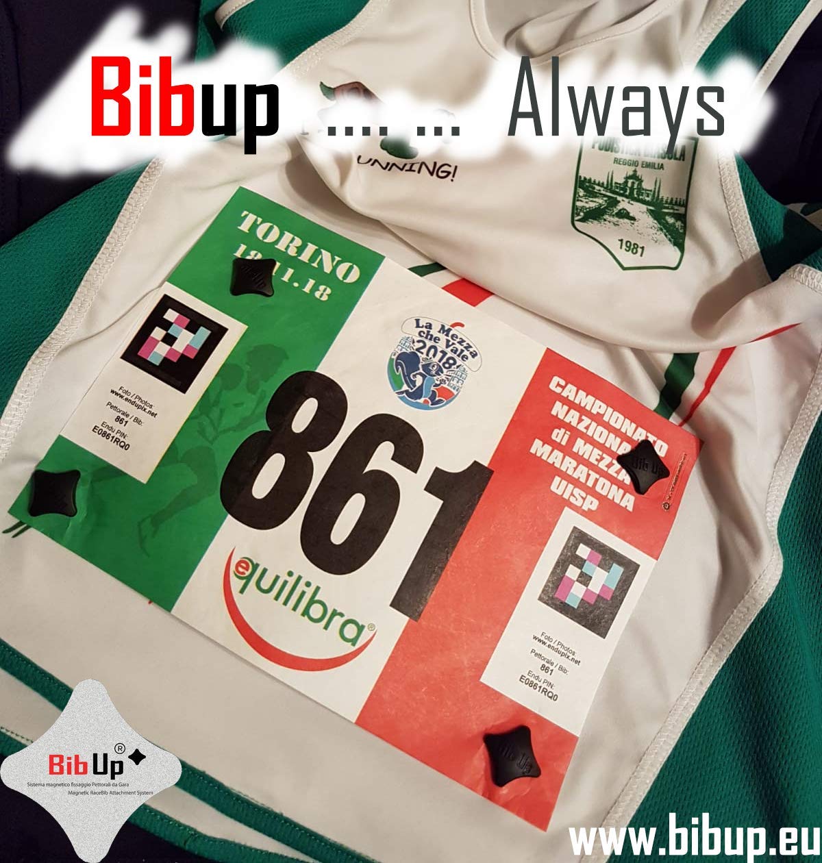 Magnetic Race Bib Fastener - Secure & Adjustable Running Number Holder for Marathons & Triathlons - Perfect for Runners, Cyclists & Athletes