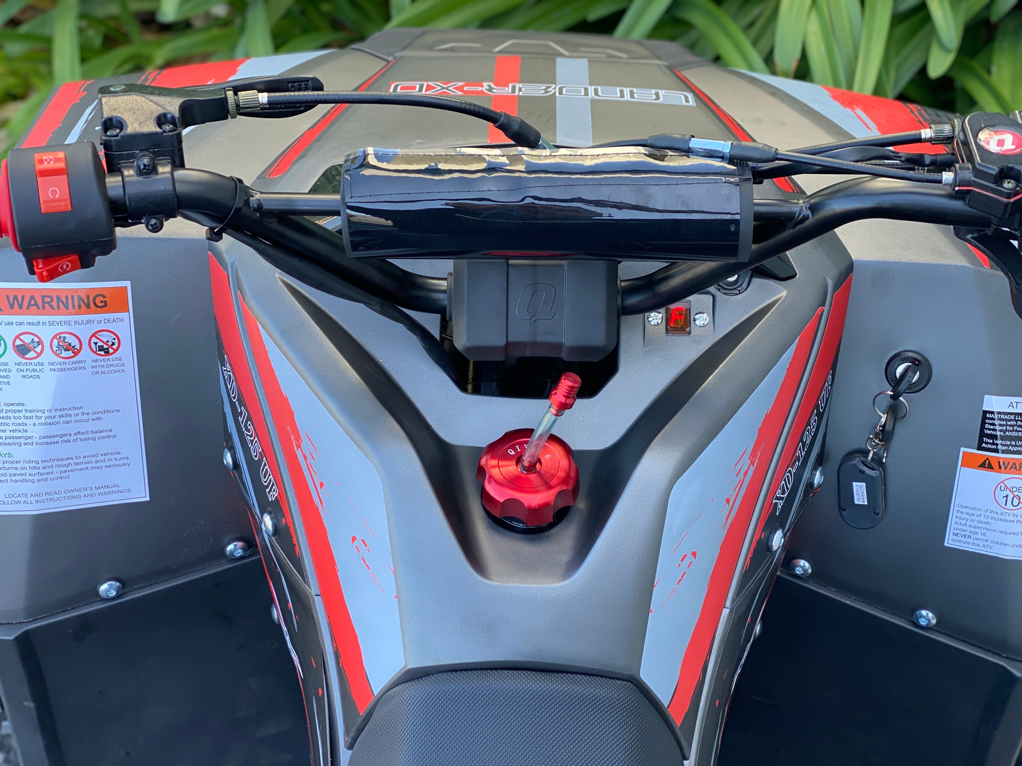 Venom Lander 125cc ATV - Fully Automatic with Reverse Gear | XD 125UF Dirt Bike for Adults & Teens | Perfect for Off-Road Trails, Farm Work & Outdoor Adventures