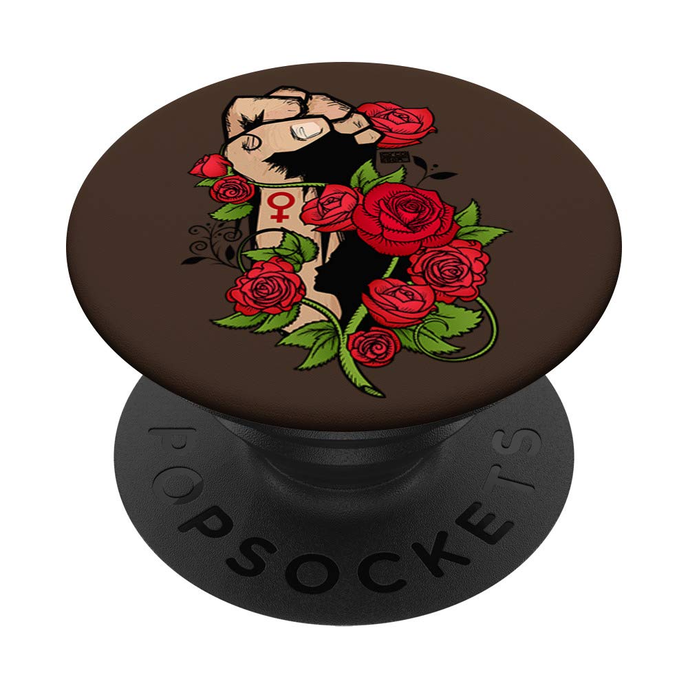 Feminist Rose Ornament - Women's Rights Symbol for Home & Office Decor - Perfect for Protests, Gifts & Empowerment Displays