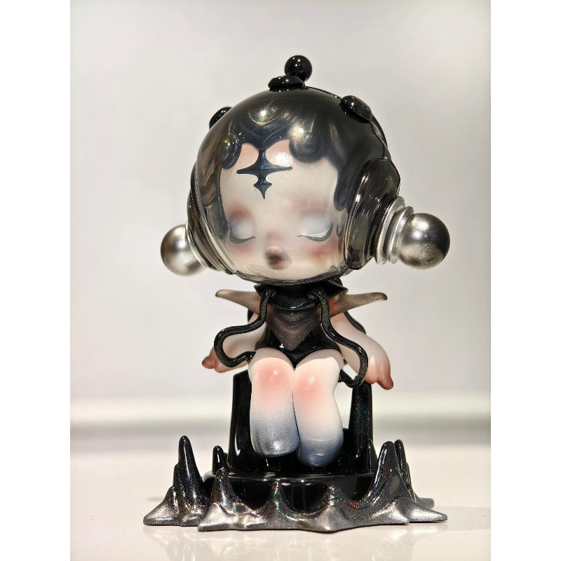 Skullpanda The Sound Series Secret The Equilibrium - Collectible Vinyl Figure for Music Lovers, Perfect for Display in Home, Office, or Studio Decor