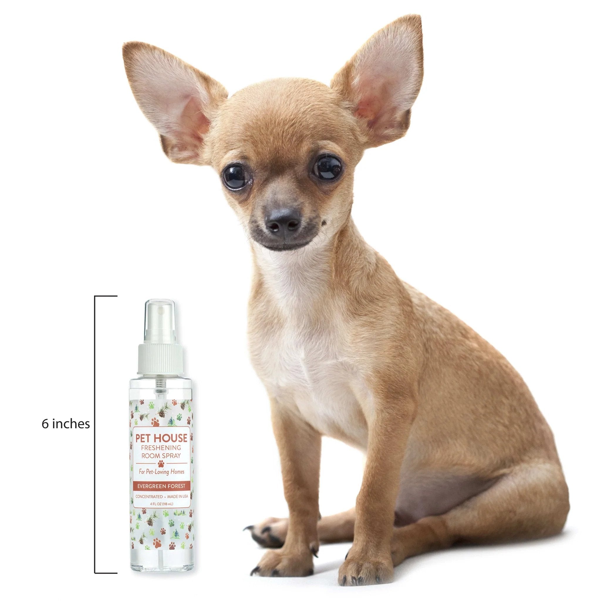 One Fur All Pet Odor Eliminator Spray - Freshen Your Home & Remove Pet Smells for Dogs & Cats | Perfect for Living Room, Bedroom & Car