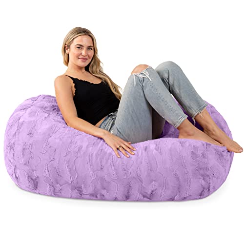 Faux Fur - Bellflower Purple