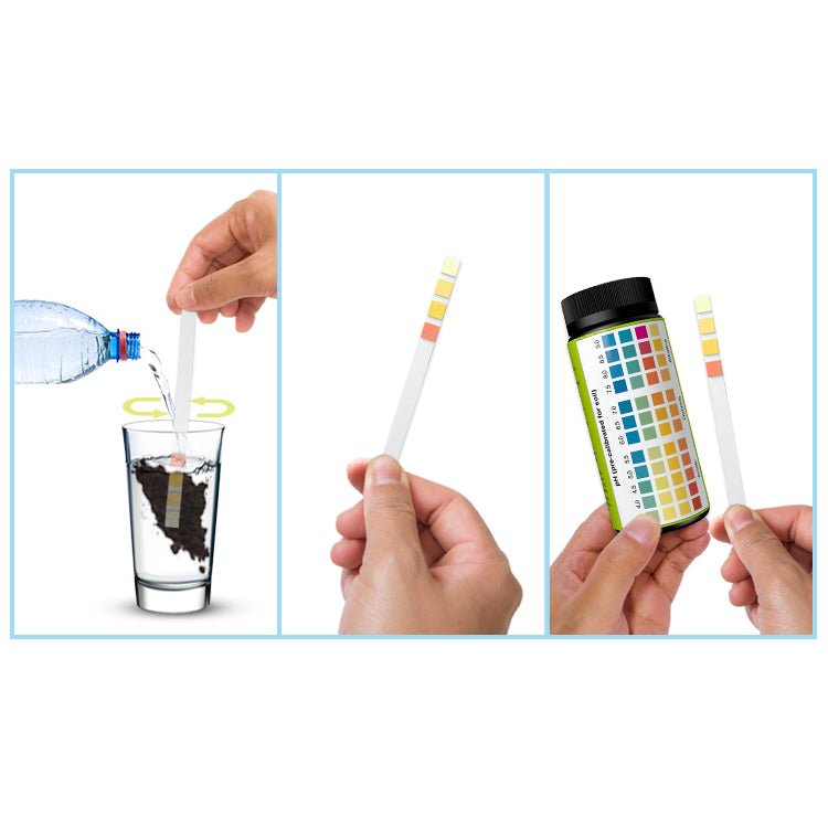 Accurate Soil pH Test Strips 3.5-9.0 Range for Garden, Lawn & Plant Care | Fast Home Soil Testing Kit