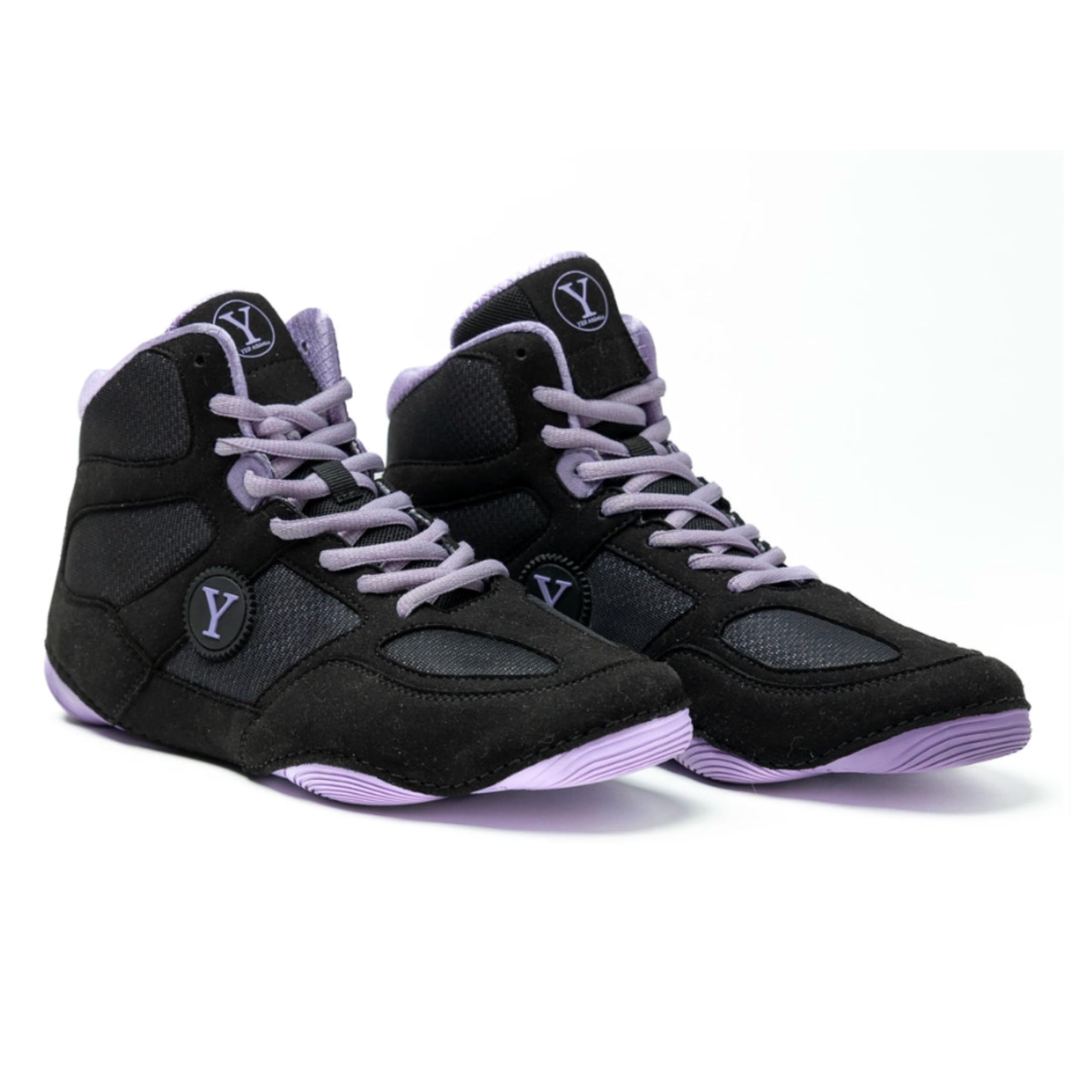 Defiant2 Women's Wrestling Shoes - 100% Anti-Slip Rubber Sole, Lightweight Boxing & MMA Shoes for Women | Durable Powerlifting & Weightlifting Training Footwear (Women's Sizes) - Perfect for Wrestling, MMA Training, Gym Workouts & CrossFit