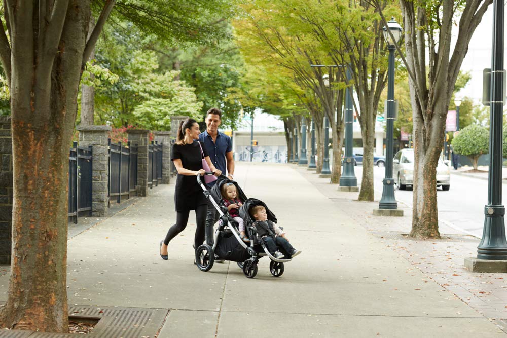 Baby Jogger City Select Single Stroller - Lightweight Aluminum Frame in Silver Carbon | Perfect for Urban Walking, Jogging & Everyday Use with Baby