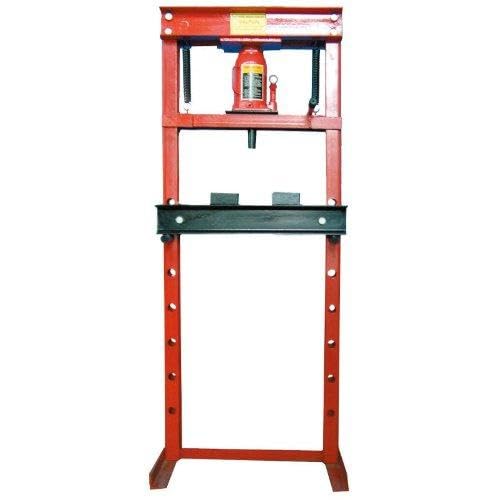 20 Ton Hydraulic Shop Press - Heavy Duty Bearing & Gear Removal Tool for Automotive Repair, Metalworking, and Industrial Applications