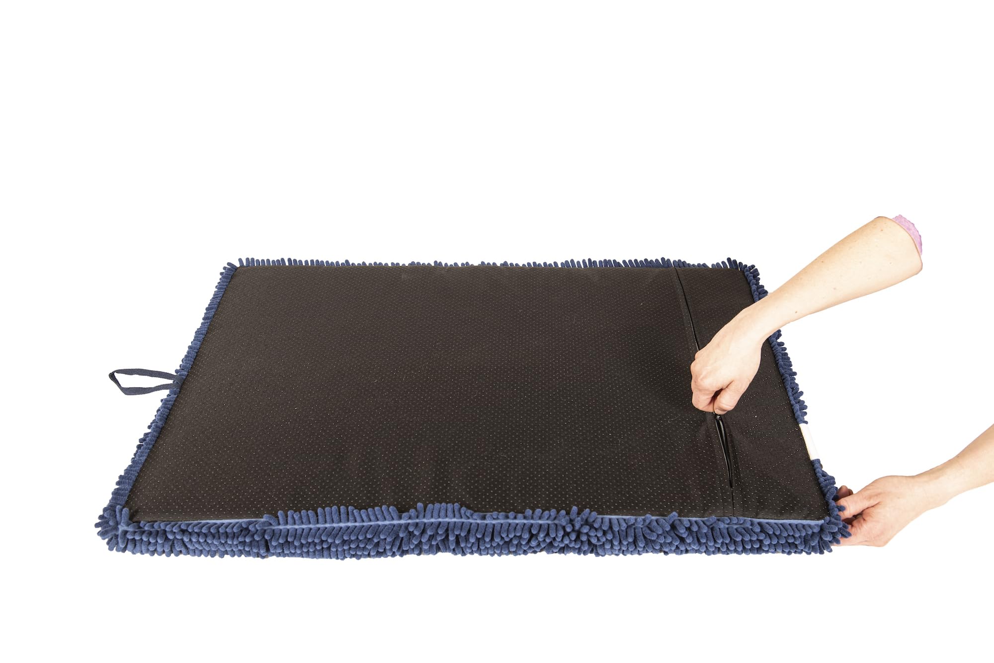 XX-Large Dirty Dog Cushion - 30x48 Inch Soft Grey Pet Bed for Large Dogs - Perfect for Living Room, Bedroom & Kennel Comfort