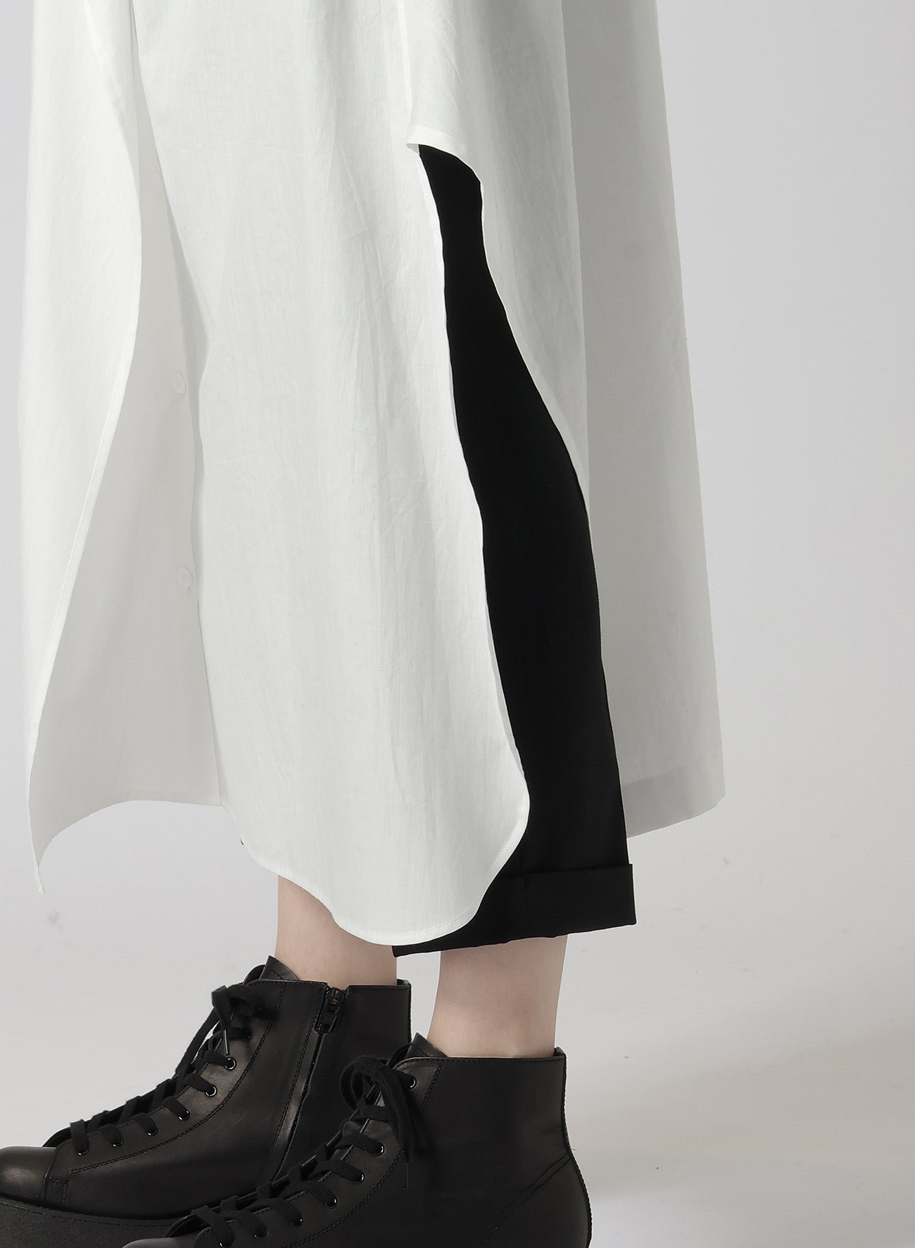 Soft Cotton Broadcloth Draped Shirt Dress for Women - Casual & Elegant Style for Office, Date Night & Summer Outings