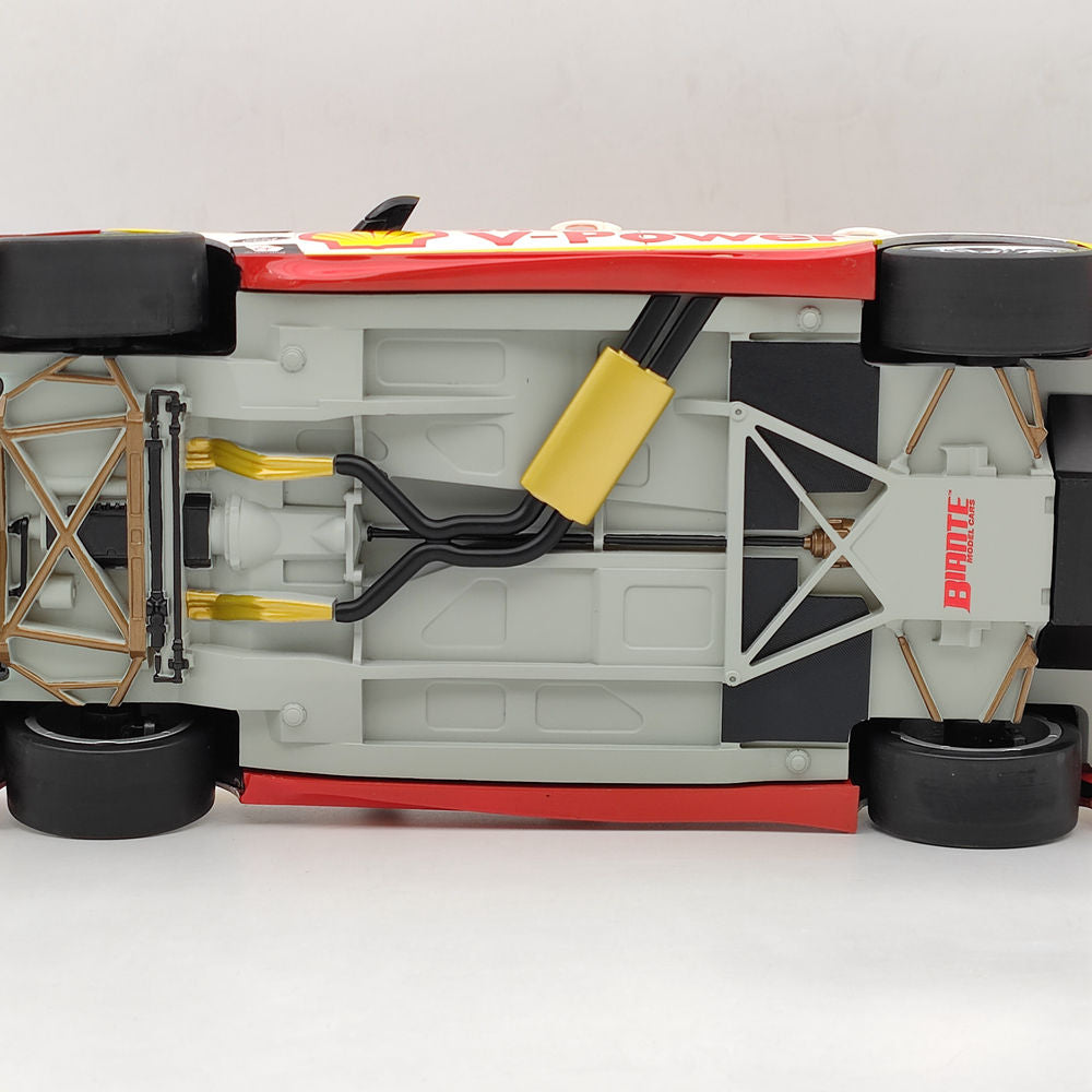 1:12 Scale SHELL V-POWER Racing Team Ford Falcon FGX Supercar 2017 #12 B12F17B - High-Quality Resin Diecast Model Car - Perfect for Collectors, Racing Fans & Gift Giving - Display, Home Decor, Office Desk Showpiece