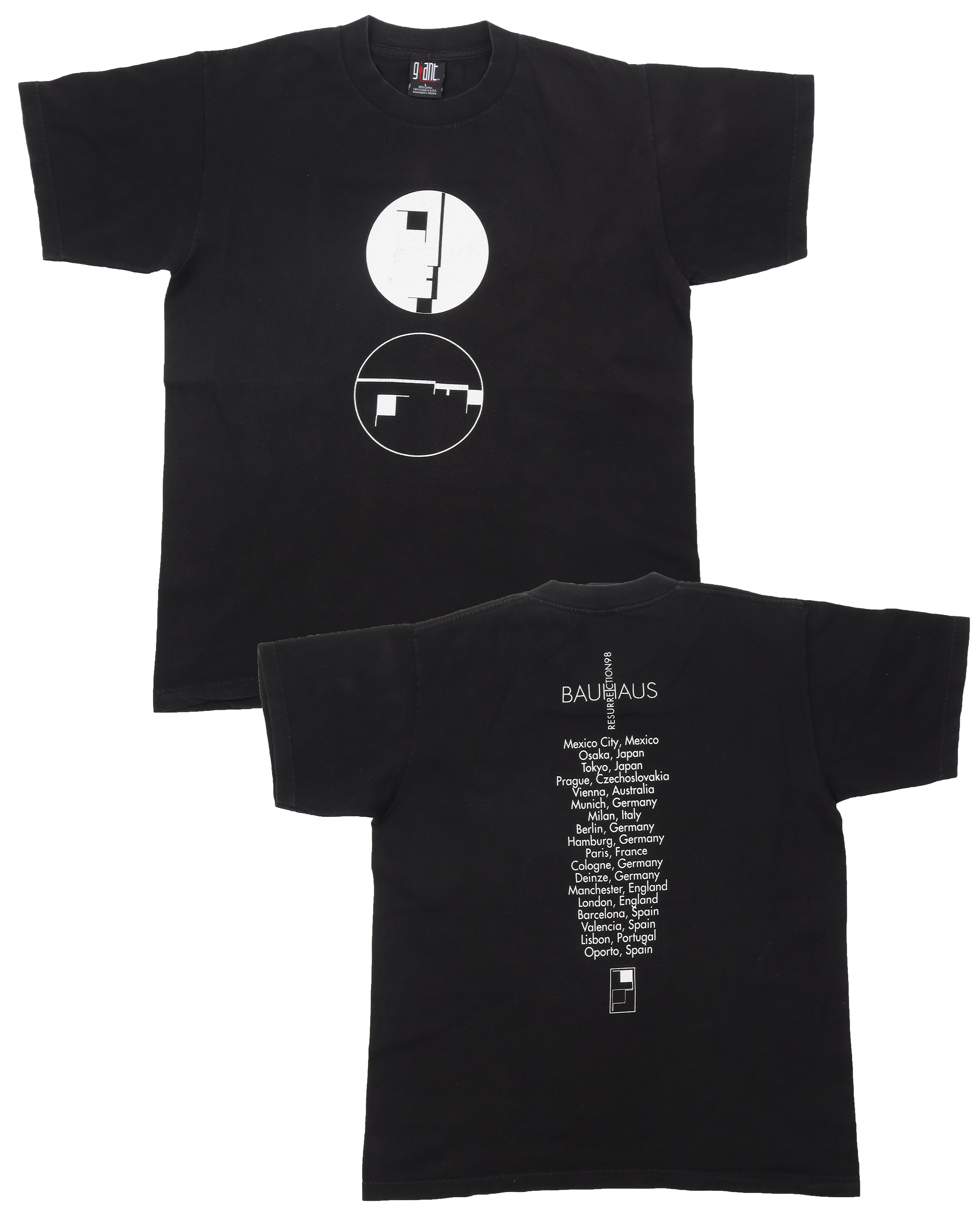1998 Bauhaus Resurrection Vintage T-Shirt | Retro Band Tee for Men & Women | Perfect for Concerts, Casual Wear & Collectors