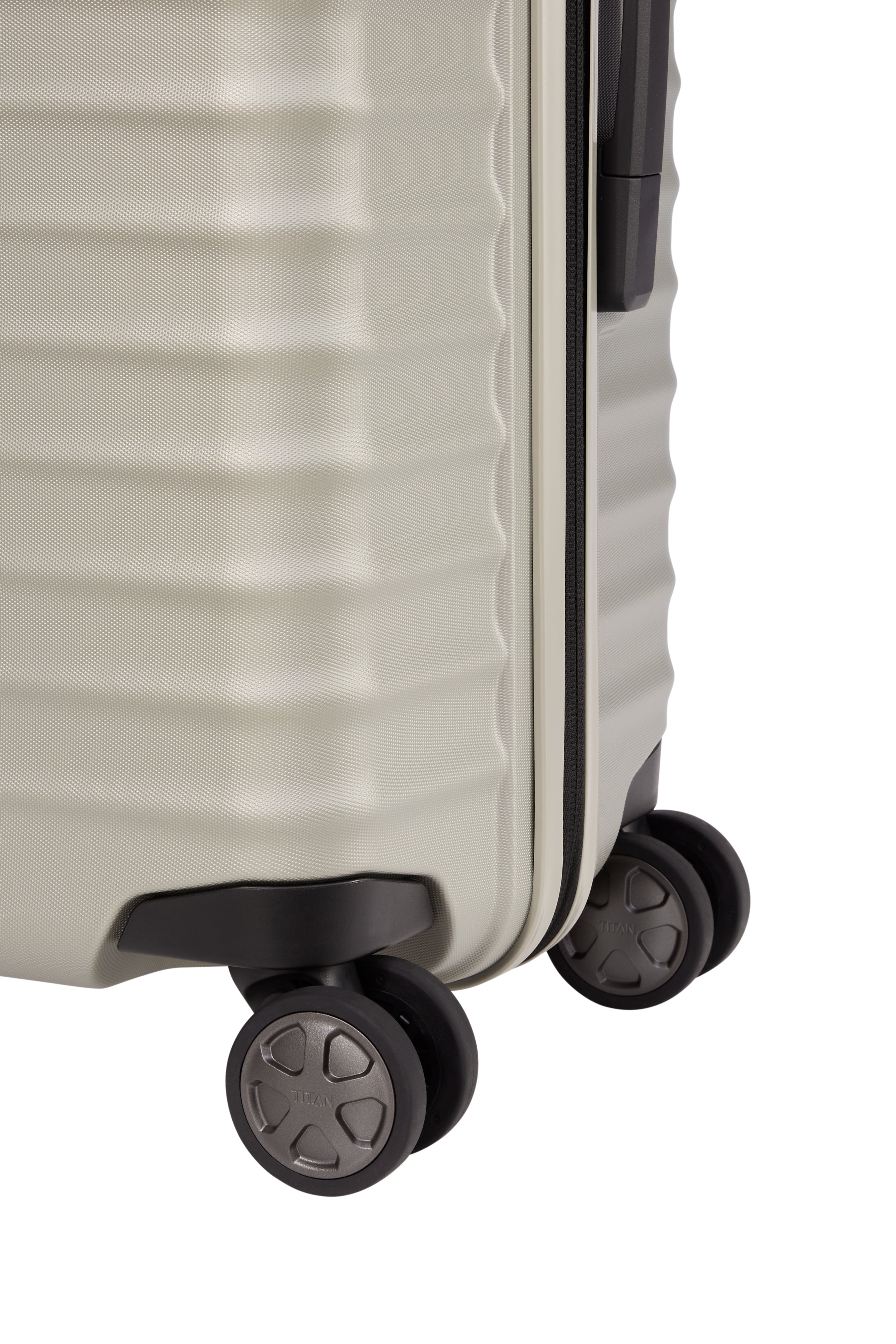 Titan LITRON Trolley Medium Luggage - Lightweight Carry-On Suitcase for Travel, Business Trips & Weekend Getaways | Durable Spinner Wheels & Smooth Rolling Design