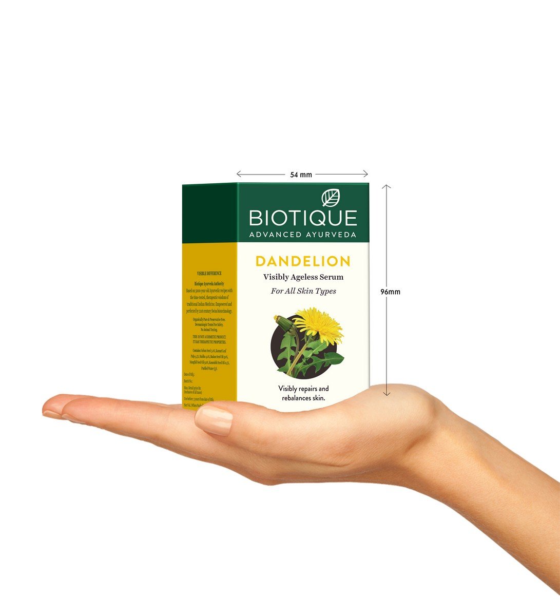 Biotique Bio Berberry Hydrating Cleanser 120ml & Bio Dandelion Anti-Aging Serum 40ml - Gentle Face Wash & Youthful Glow for All Skin Types | Daily Skincare Routine for Hydration & Wrinkle Reduction