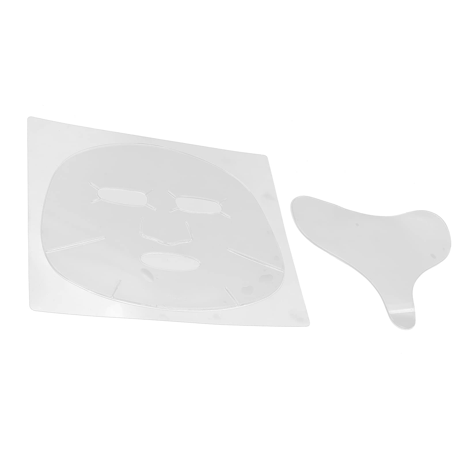 2 in 1 Reusable Silicone Face & Chest Wrinkle Pads Set - Anti-Aging Skincare Patch for Forehead, Neck & Décolleté - Perfect for Home Spa, Night Care & Gift Giving
