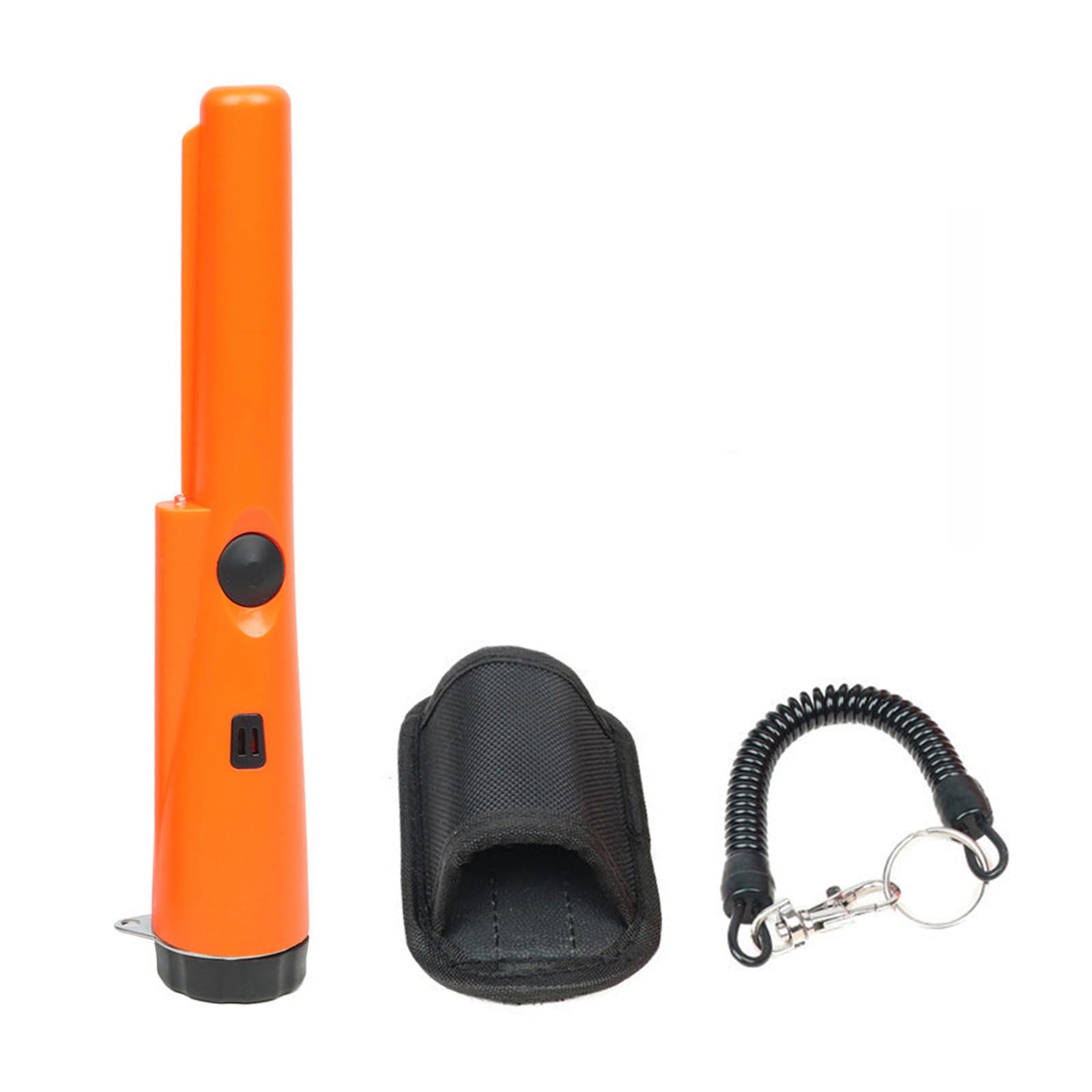 AVLUZ Handheld Metal Detector - Lightweight, Waterproof, High Sensitivity with Carrying Case (Color: Black) - Perfect for Security Checks, Beach Hunting & Outdoor Adventures
