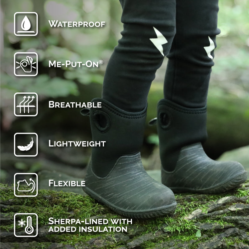 Jan & Jul Pink Birch Toasty Dry Lite Boots - Waterproof Winter Boots for Toddler Girls, Warm Snow Boots with Non-Slip Sole - Perfect for Snowy Days, Outdoor Play & Winter Adventures