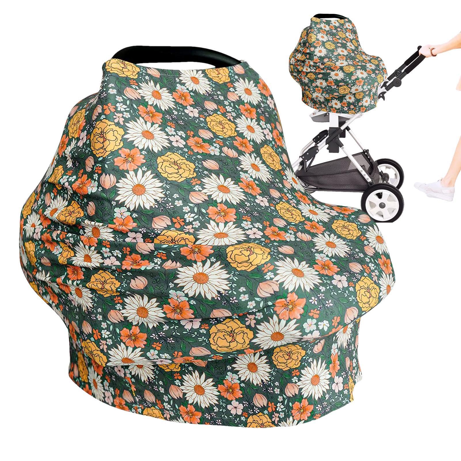 **Shakven Breathable Car Seat Cover Canopy for Kids - Universal Fit, Easy Access Design for Boys & Girls - Perfect for Travel, Shopping & Outdoor Adventures**