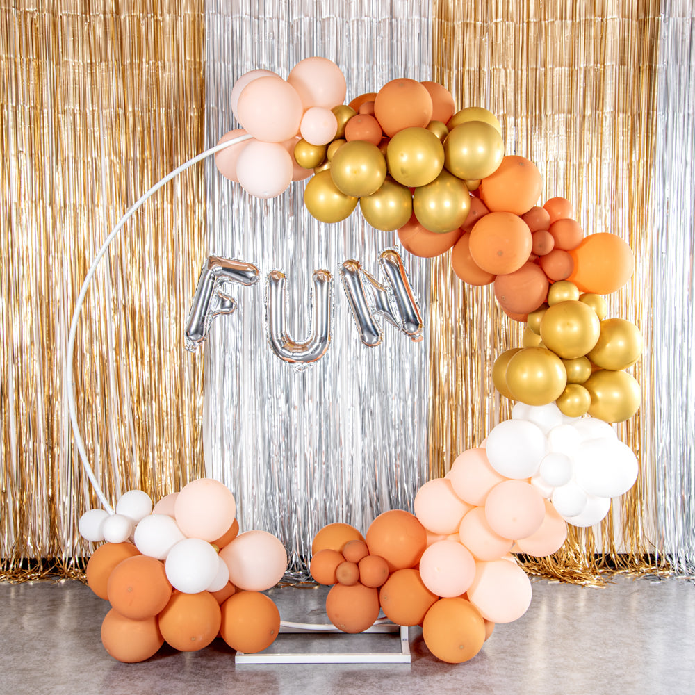 Balloonify Silver Mylar Letter N Balloon - 16 Inch Large Foil Alphabet Balloon for Birthday Party Decorations, Baby Shower, Graduation & Wedding Celebrations - 1 Count Box