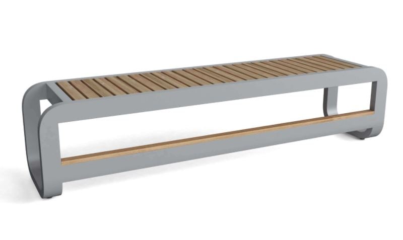 Anderson Teak Monza 3-Seater Outdoor Bench BH 1043 - Durable Teak Wood Patio Furniture for Garden, Poolside & Backyard Relaxation