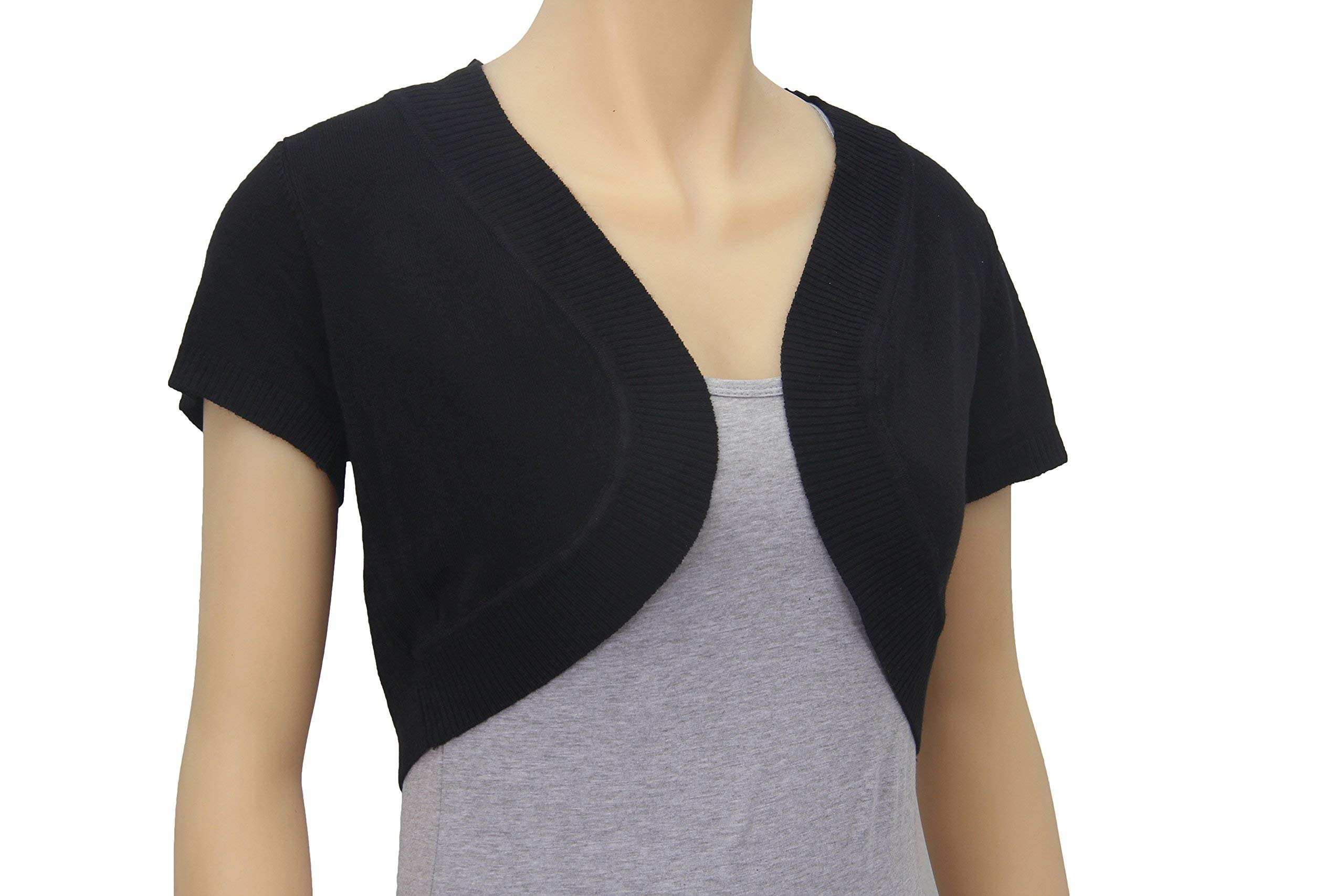 Trendy Short Sleeve Open Front Cardigan for Women - Lightweight Summer Cover Up - Perfect for Beach, Office, and Casual Outfits