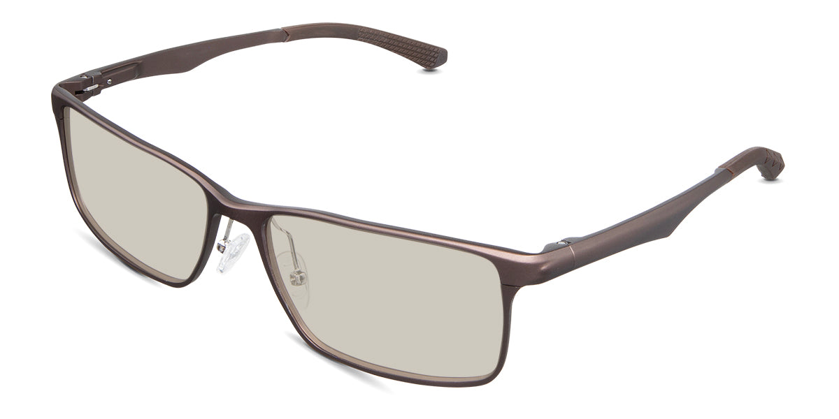 Briggs Men's Prescription Tinted Sunglasses - UV Protection Polarized Lenses for Driving, Fishing & Outdoor Activities