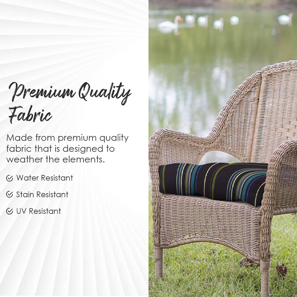 3-Piece Foam Wicker Cushion Set - 41