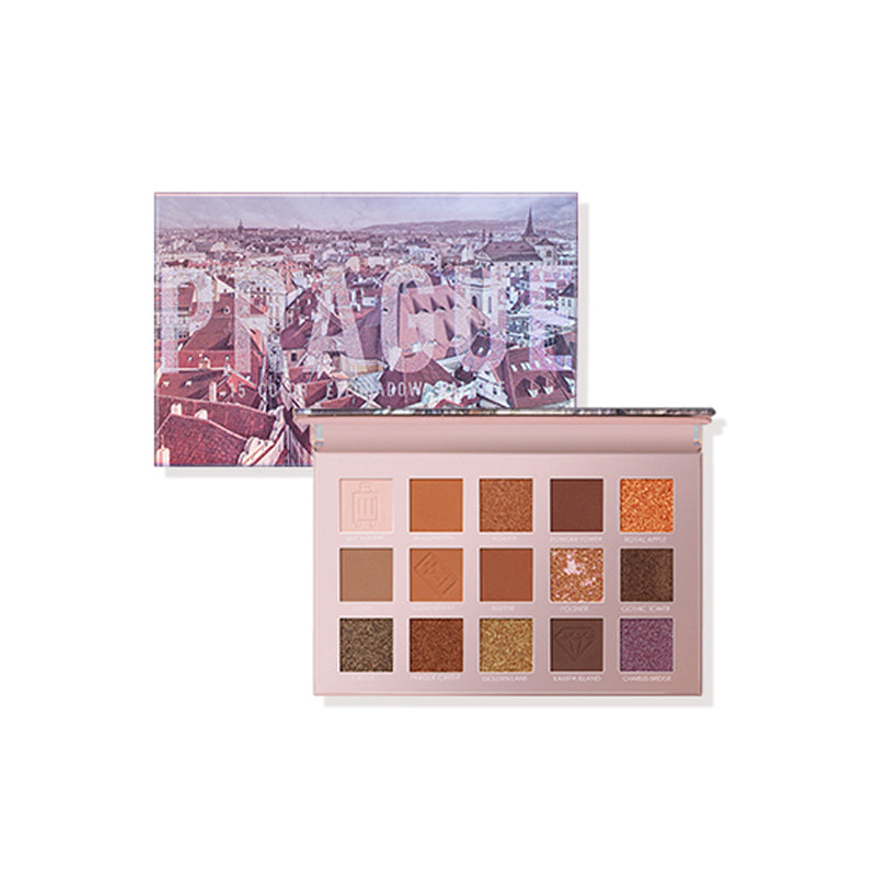 FOCALLURE 15 Color Travel Eyeshadow Palette - Waterproof & Long Lasting Makeup for Everyday & Party Use - Perfect for On-the-Go Beauty & Professional Makeup Artists