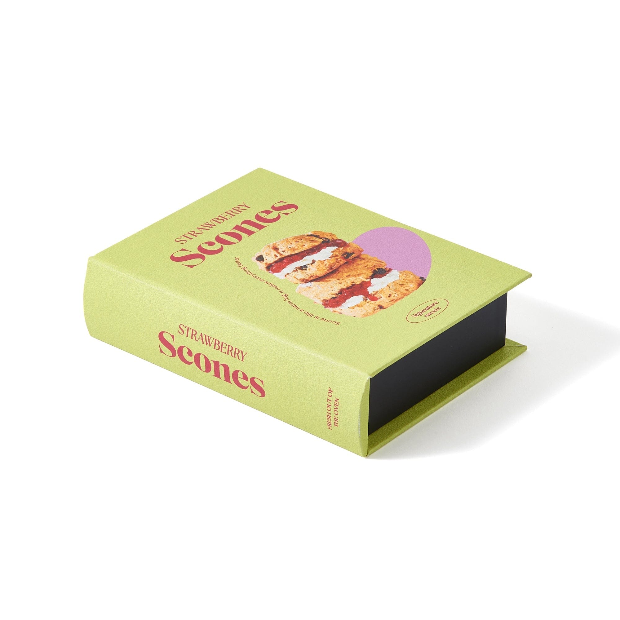 Small Yellow Green Cafe Book Box - Stylish Storage for Books, Coffee & Home Decor | Perfect for Cafes, Living Rooms & Gifts