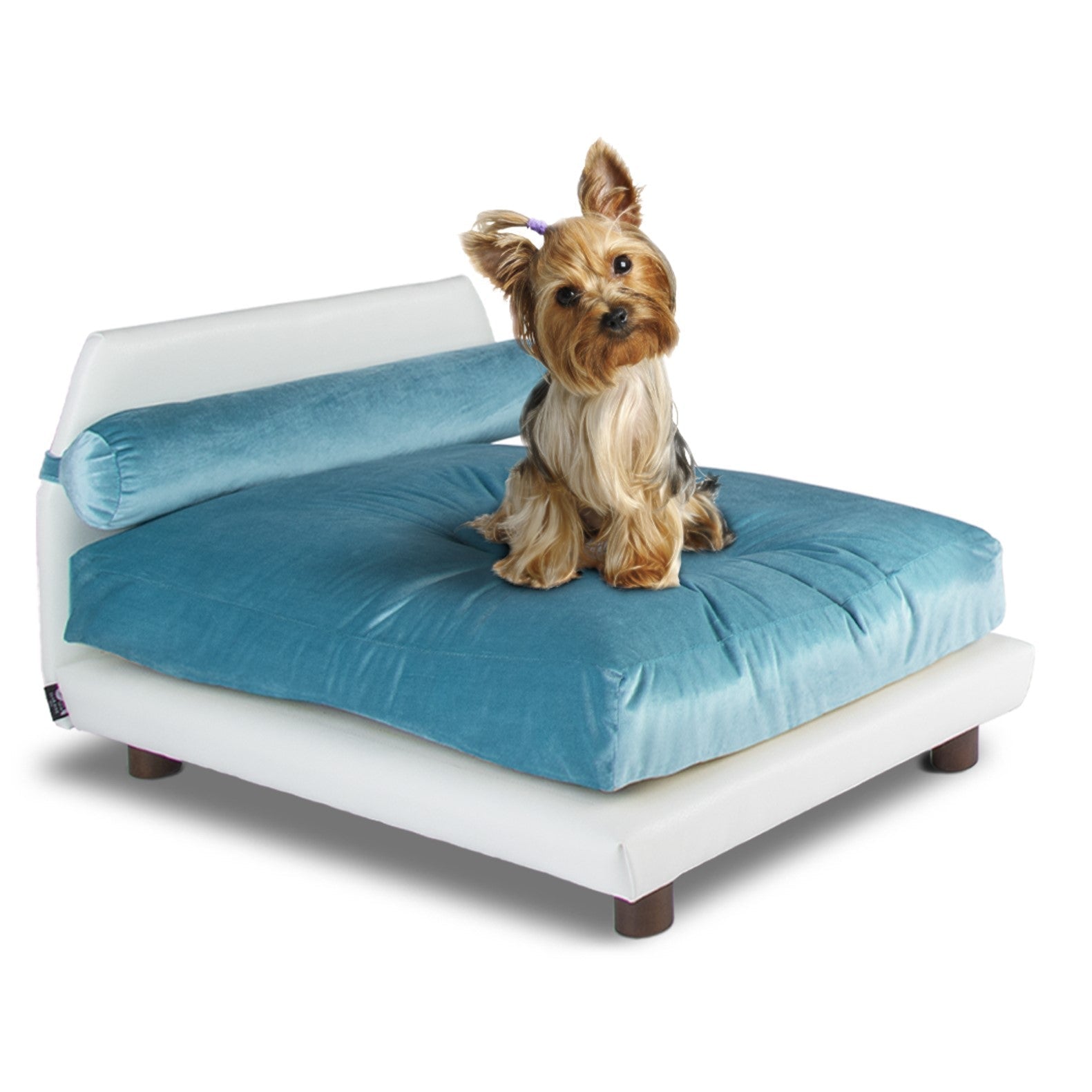 Orthopedic Dog Bed for Large Dogs - Memory Foam Support - Aqua Blue - Waterproof & Washable Cover - Perfect for Arthritis & Joint Pain Relief - Ideal for Living Room, Bedroom, or Crate