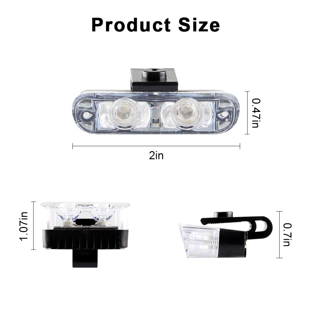 Blue 16 LED Grille Strobe Lights with Wireless Remote Control - 12V Emergency Warning Lights for Police Cars, Trucks & Ambulances | Perfect for Roadside Emergencies & Vehicle Safety