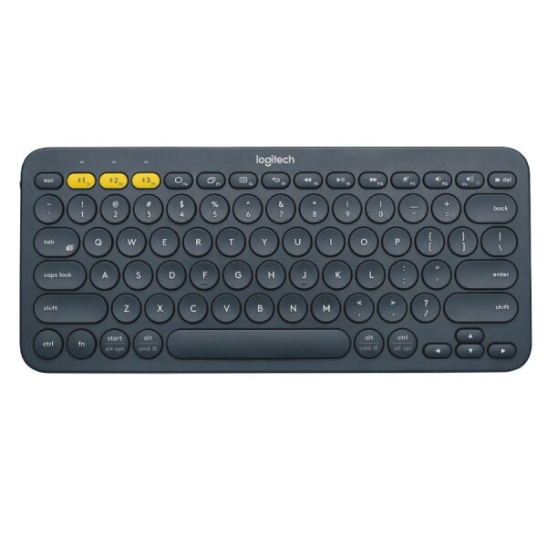 Logitech K380 Wireless Bluetooth Keyboard - Compact, Multi-Device, Quiet Typing for Home Office, iPad, Mac, Windows PC, Tablet & Smartphone