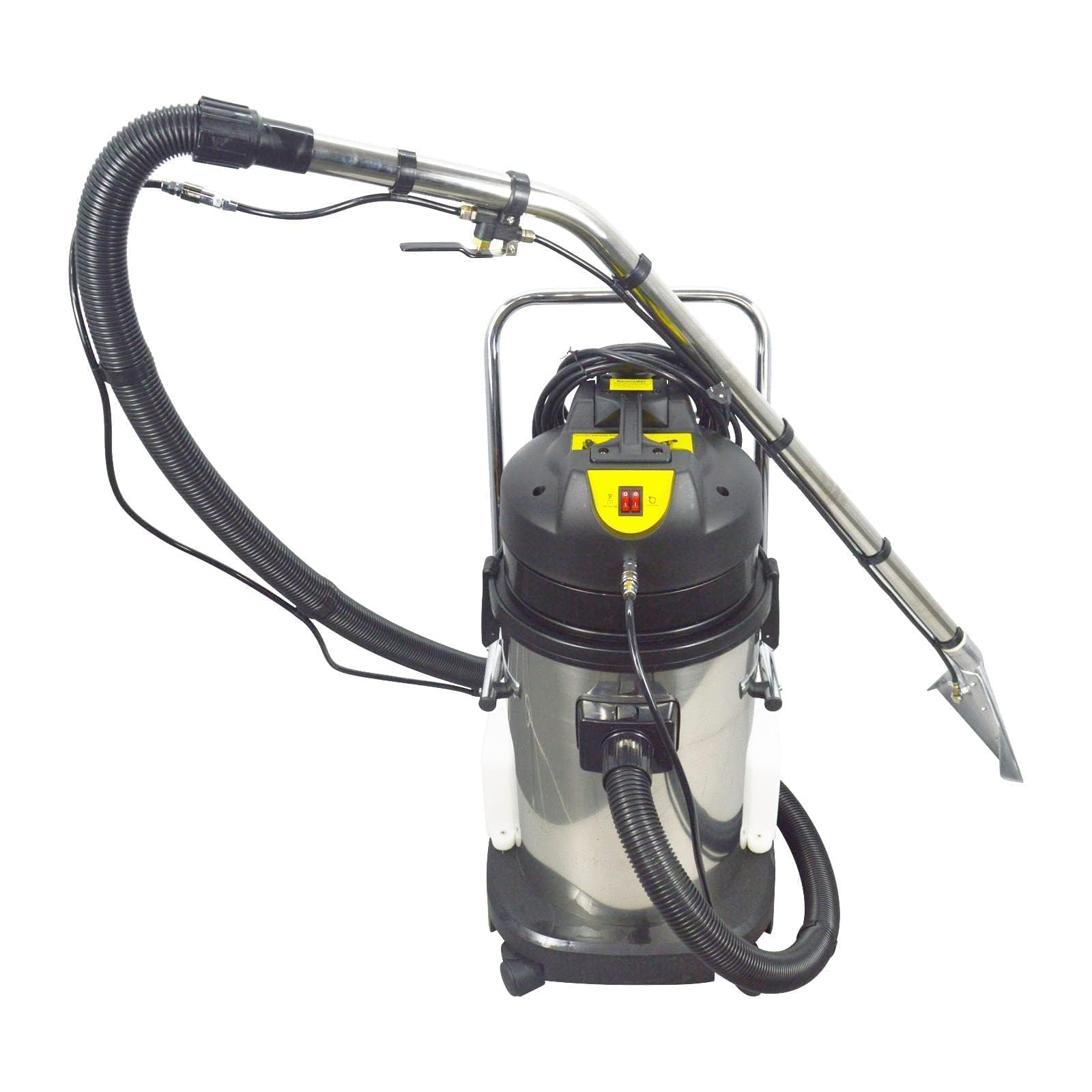 110V Commercial Carpet Cleaning Machine, 30L 1000W Heavy-Duty Carpet Vacuum Extractor, 3-in-1 Carpet Steamer for Deep Cleaning Carpets, Curtains & Sofas - Perfect for Hotels, Offices & Home Use