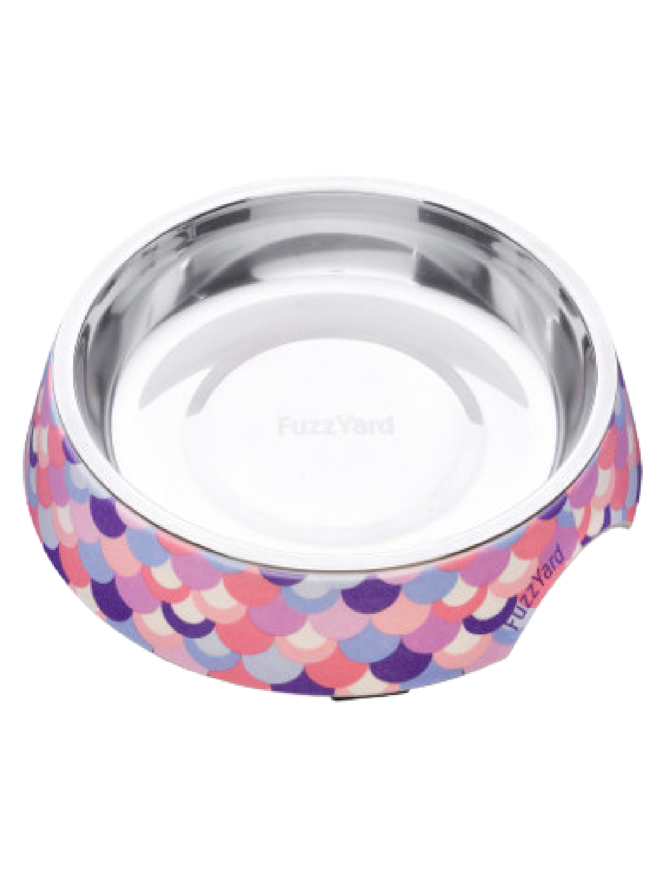 FuzzYard Melamine Cat Bowl - Durable & Non-Tip Pet Food Dish for Cats - Perfect for Wet or Dry Food, Water, and Treats - Ideal for Home, Travel, or Outdoor Use