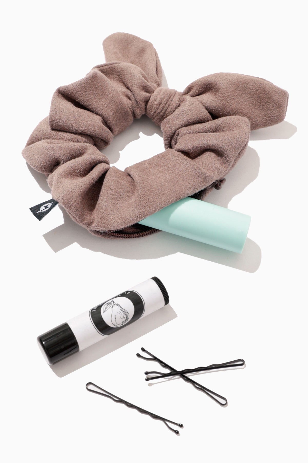 Elegant Bow Hair Scrunchie - Soft & Stretchy Hair Tie for Women & Girls - Perfect for Ponytails, Buns & Everyday Hairstyles