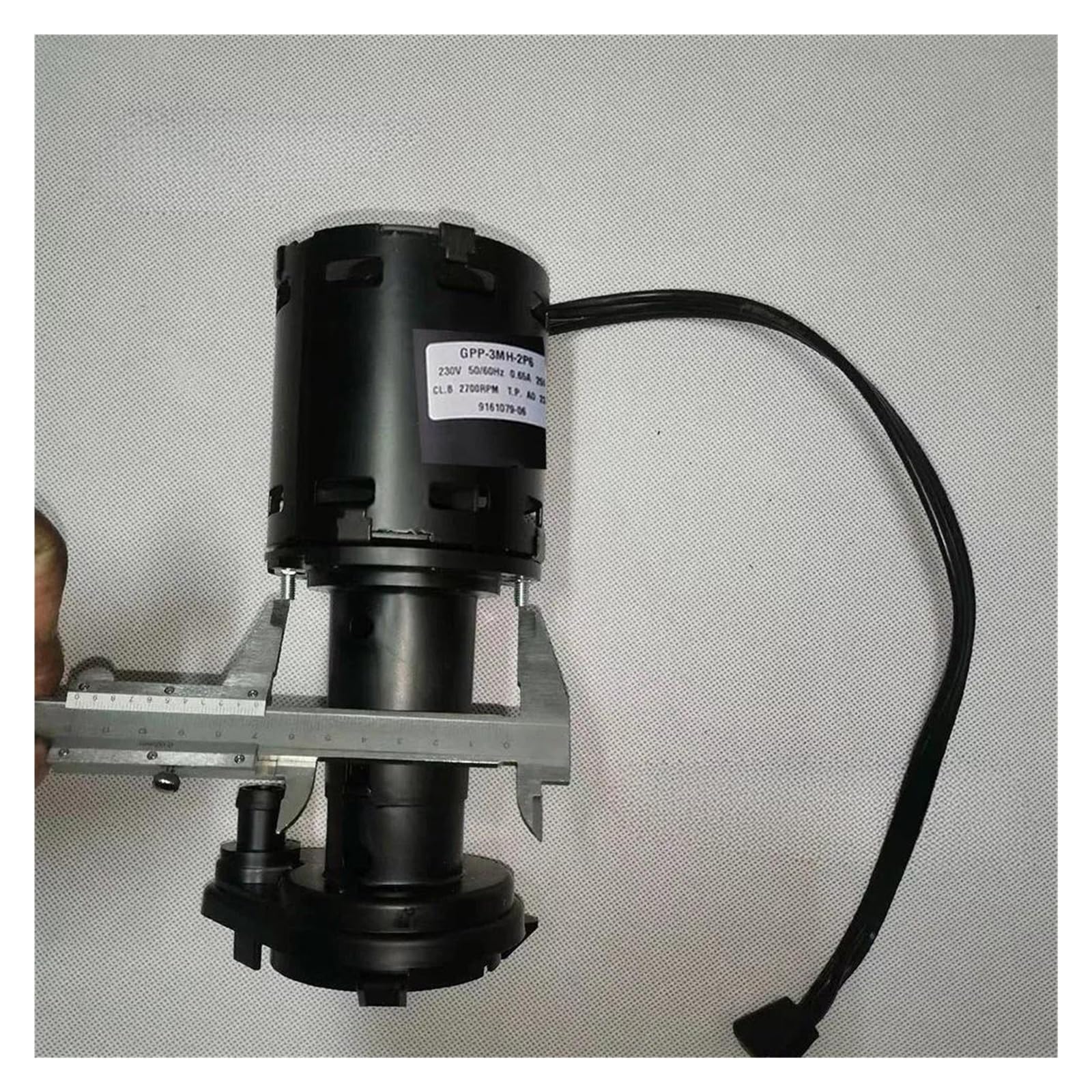 220V 25W GPP-3MH-2P6 9161079-06 Ice Maker Water Pump Replacement Part - Compatible with SCOTSMAN & Double Ice Tray Ice Machines - Perfect for Commercial Ice Makers & Restaurant Ice Machine Repairs
