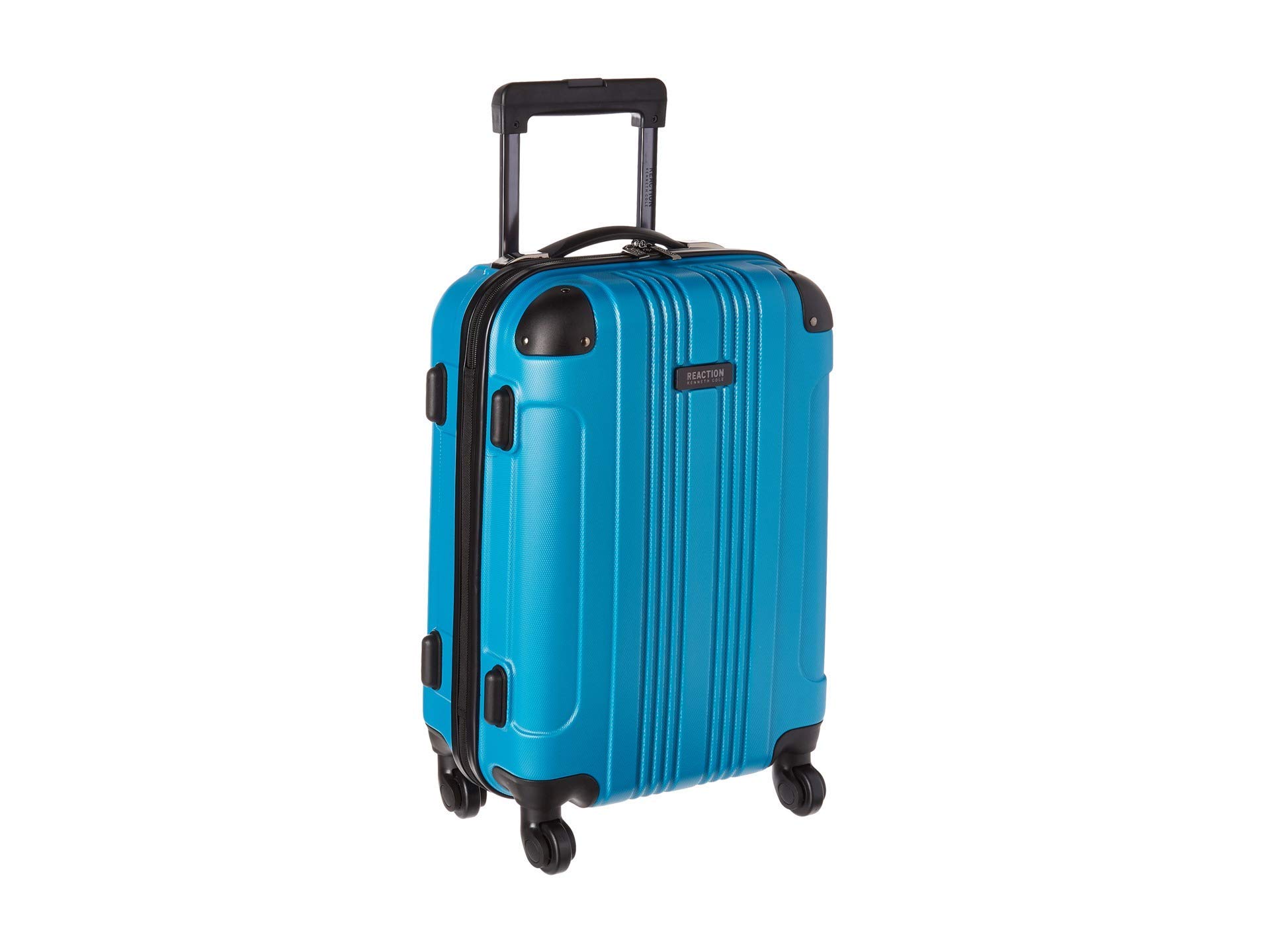 Kenneth Cole REACTION Out of Bounds Lightweight Hardshell 4-Wheel Spinner Carry On Luggage 20-Inch - Teal Blue | Perfect for Business Travel & Weekend Getaways