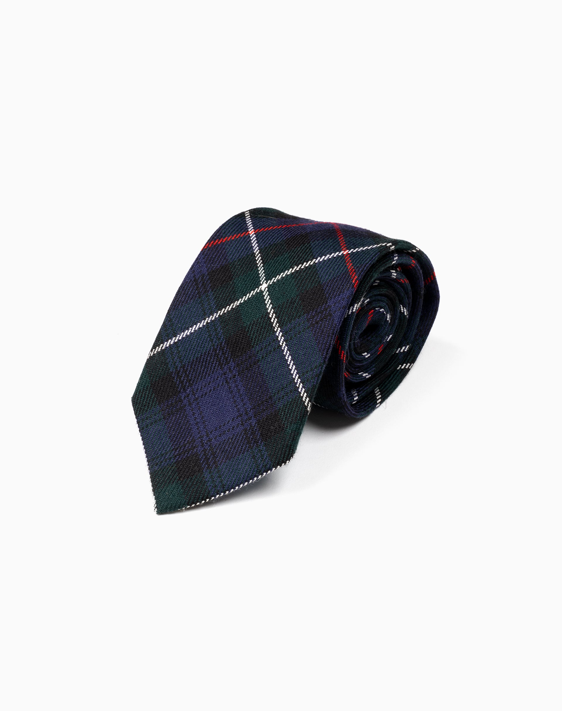 Black Watch Tartan Tie - Classic Scottish Plaid Necktie for Men | Perfect for Weddings, Business & Formal Events
