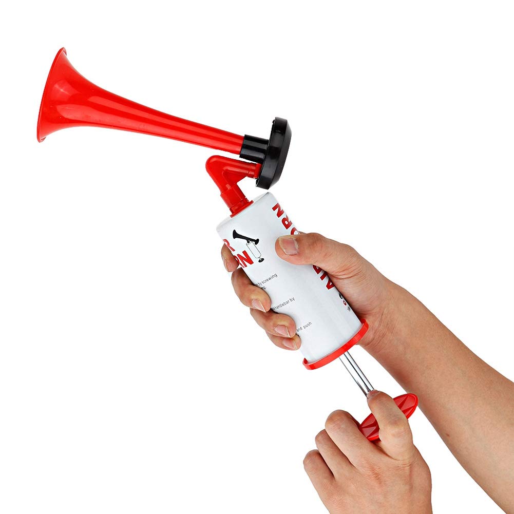 Handheld Air Horn Pump - Loud Noise Maker for Boat, Car, Sports Events, Rowing & Fire Alarms | Portable Safety Air Horn for Emergency Signaling & Crowd Control