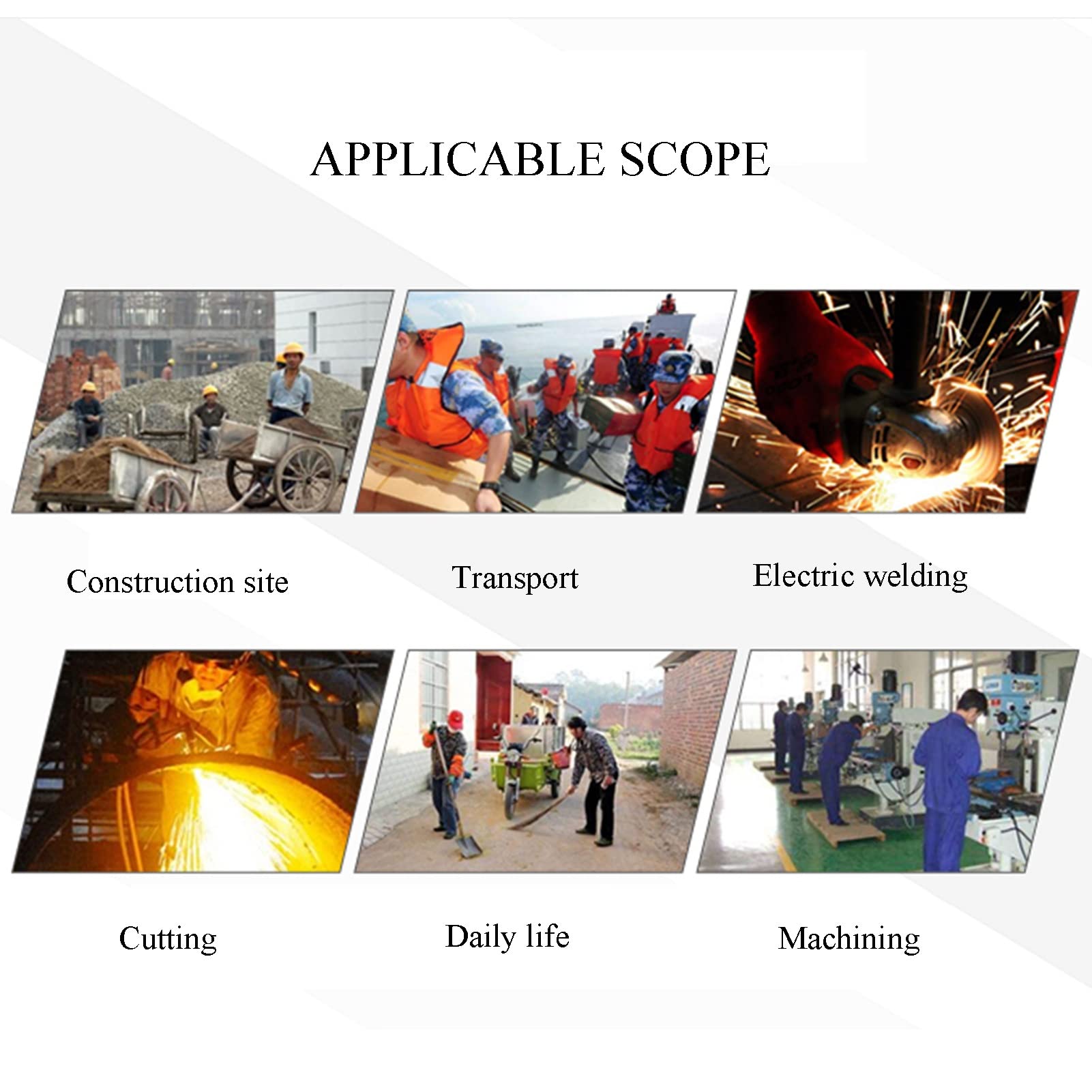 1000℃ Heat Resistant Insulation Gloves - Aluminum Foil High Temperature Safety Gloves for Welding, Grilling & Cooking (Women & Men) - Perfect for BBQ, Fireplace, Oven & Industrial Work