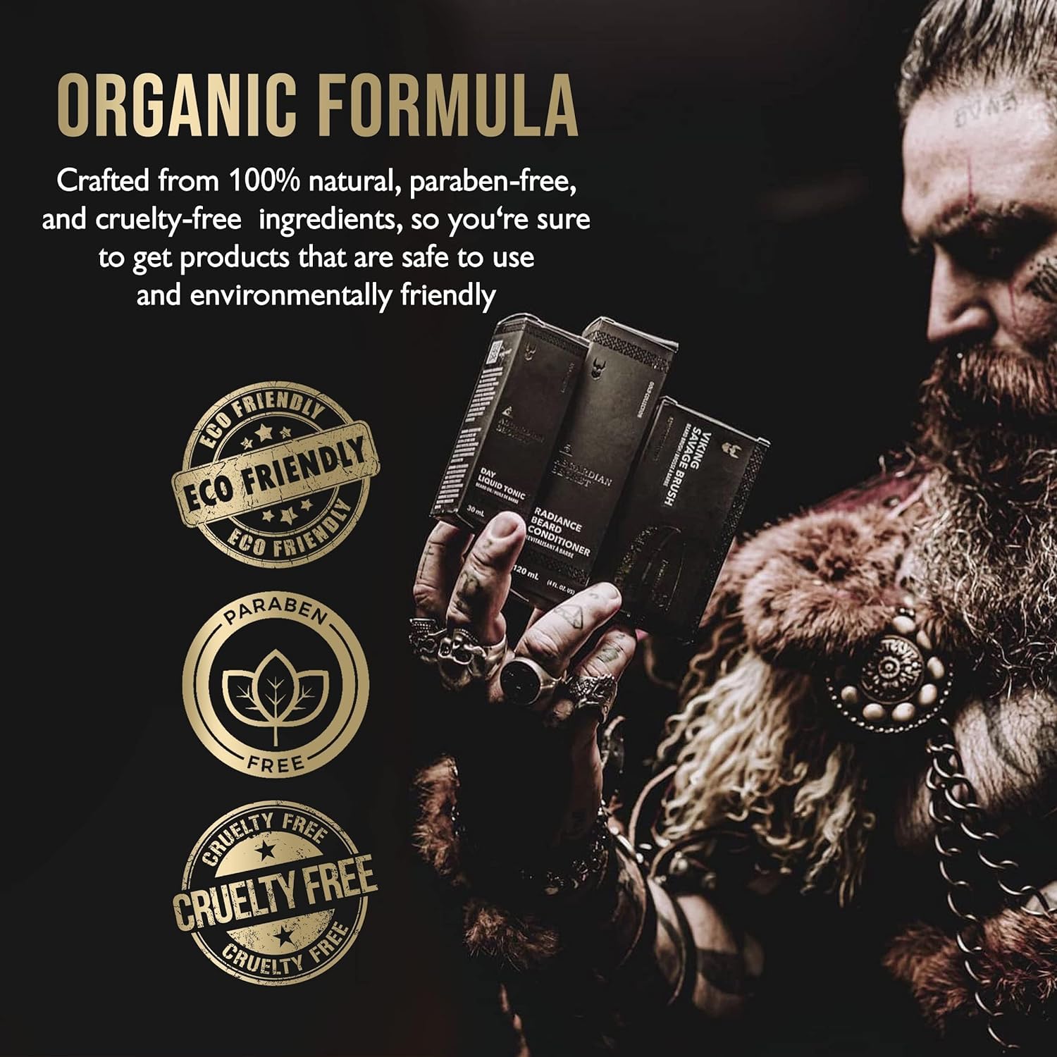 The Beard Struggle Ultimate Beard Growth Kit for Men - Balm, Butter, Brush, Comb, Oil, Wash & Conditioner | Moisturizing & Softening Beard Care Set | Aesir's Triumph Platinum Collection | Perfect for Daily Grooming & Styling