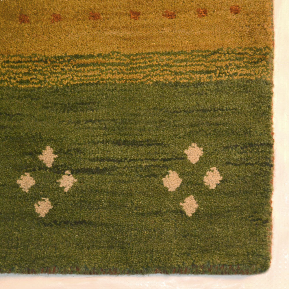 Premium Hand-Knotted Wool Rug - Traditional Hannover Design - Durable & Soft for Living Room, Bedroom, or Office Decor